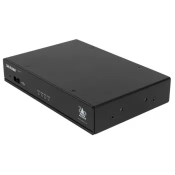 Adder XDIP - transmisor y receptor - con cable - el sistema admite resoluciones de vídeo de hasta 1920 x 1200 @ 60Hz - negro - metal - CE - FCC