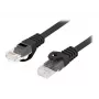 Lanberg PCU6-10CU-0025-BK Cat.6 U/UTP LSZH cable de conexión, 0,25 m, negro