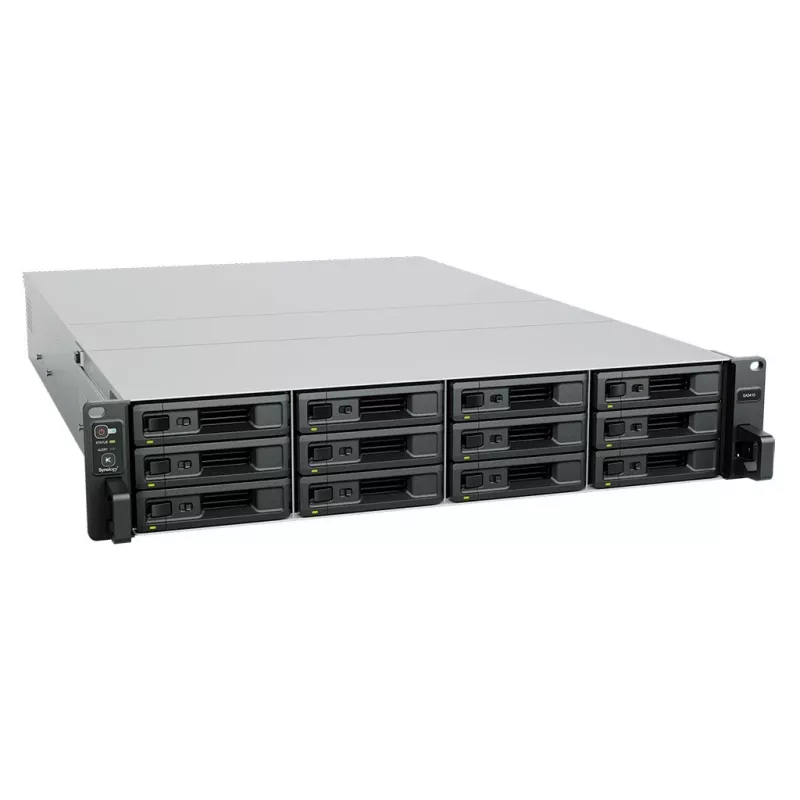 Servidor NAS Synology SA3410 Xeon D-1541 16GB 12x0HDD 4x1GbE 2x10GbE 2U 2x550W 5Y