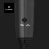Secador de pelo Taurus Studio Glow 1500 — 1400 W, 3 niveles de calor, 2 velocidades, plegable, colgable, negro