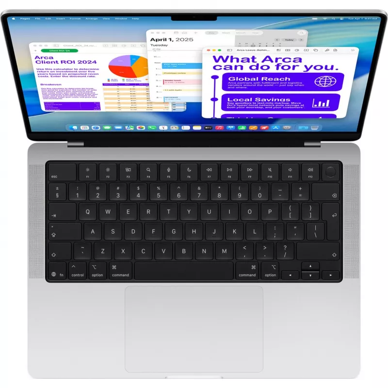 Apple MacBook Pro plata MDE44D/A - 35,6 cm (14