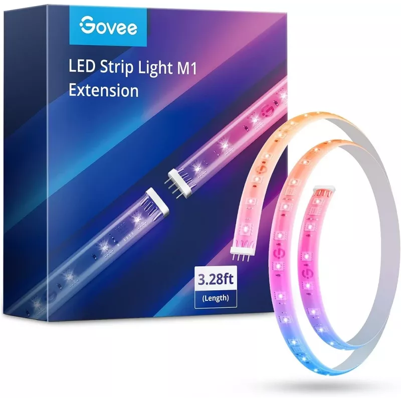 Tira LED Govee H100E RGBIC+ 1m extensión