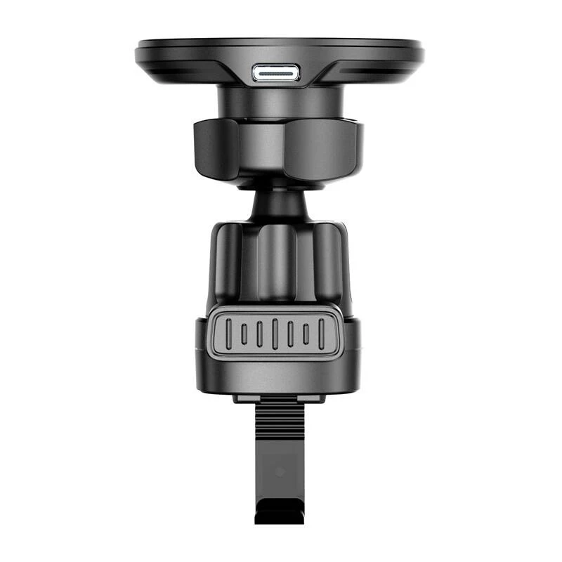 Soporte de carga magnético inalámbrico para coche Joyroom JR-ZS412 negro 15W carga rápida