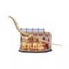 Puzle 3D LED Dante CubicFun NatMus Brachiosaurus 05447 – modelo de montaje educativo con luz LED