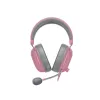 Razer BlackShark V2 X RZ04-03240800-R3M1 auriculares gaming con cable, circumaurales, 3,5 mm, drivers de 50 mm, micrófono cardioide, Quartz Pink