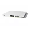 Cisco Catalyst 1200-24FP-4G Smart Switch, 24 puertos GE, Full PoE, 4x1GE SFP, Limited Lifetime Protection (C1200-24FP-4G)