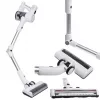 Aspirador de escoba con batería Adler AD 7060 — 350 W, batería de 22 V, hasta 35 min de autonomía, 16000 Pa de succión, sin bolsa, blanco