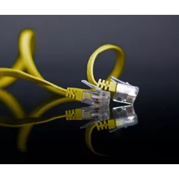 Cable de red ShiverPeaks SP725-SLY 15m Cat6 U/UTP amarillo
