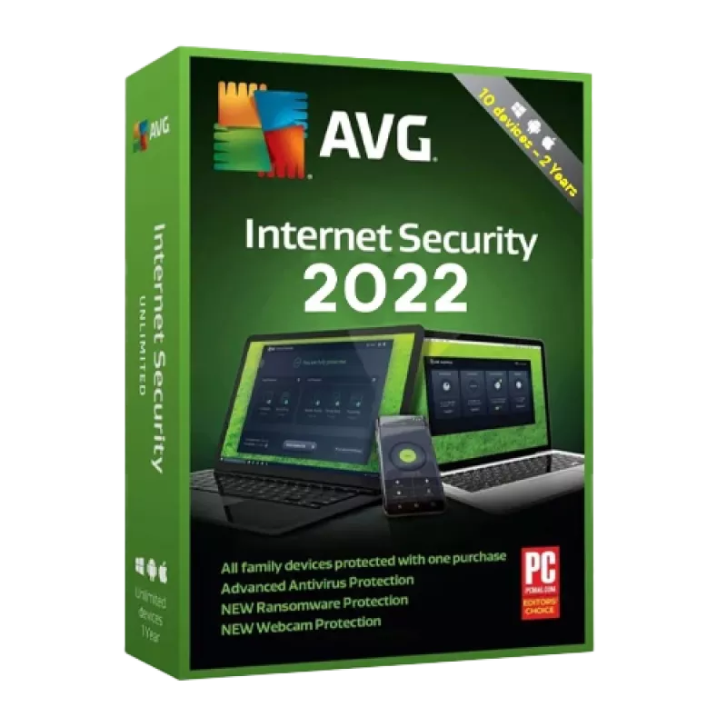 AVG Internet Security | 10 PC | 2 años