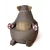 Puf saco Sako Kitten marrón XL 130 x 90 cm