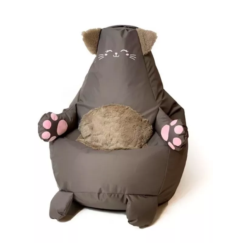 Puf saco Sako Kitten marrón XL 130 x 90 cm