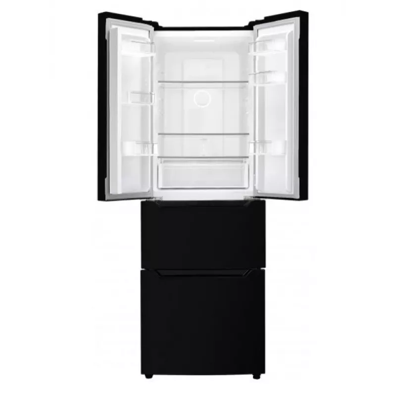 Frigorífico combi French-Door Sam Cook PSC-WG-1020AA/B 351 l, clase energética E, negro