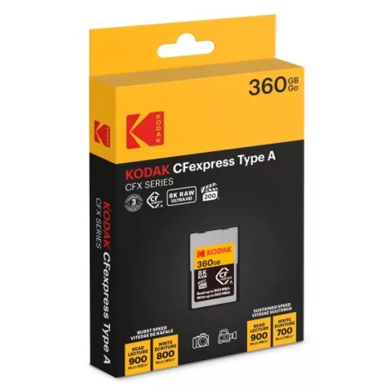 Tarjeta de memoria CFexpress tipo A Kodak EKMCFXA360GK 360 GB