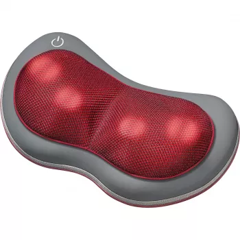 Masajeador Beurer MG 149 gris-rojo con calor y vibración, modelo 64303