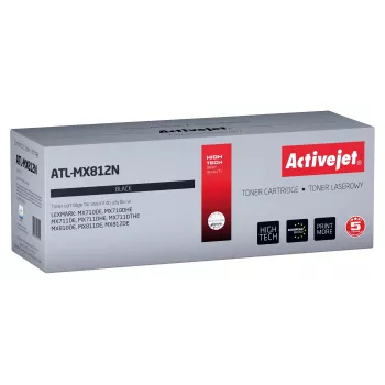 Tóner Activejet ATL-MX812N (sustituto de Lexmark 62D2000; Supreme; 6000 páginas; negro)