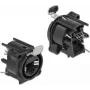 Módulo D-Type DeLOCK RJ45 conector hembra para soldar negro conector hembra 25 mm