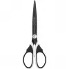Tijeras Herlitz my.pen Universal corte recto negro blanco