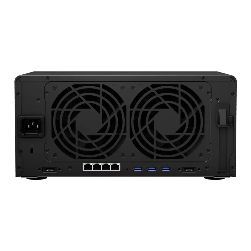 Synology DiskStation DS1821+ servidor NAS/almacenamiento torre Ryzen Embedded V1500B 4 GB DDR4 0 TB DiskStation Manager negro