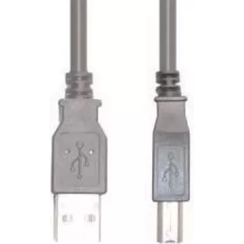 Cable USB e+p CC 502 USB 2.0 1,5 m USB A USB B gris