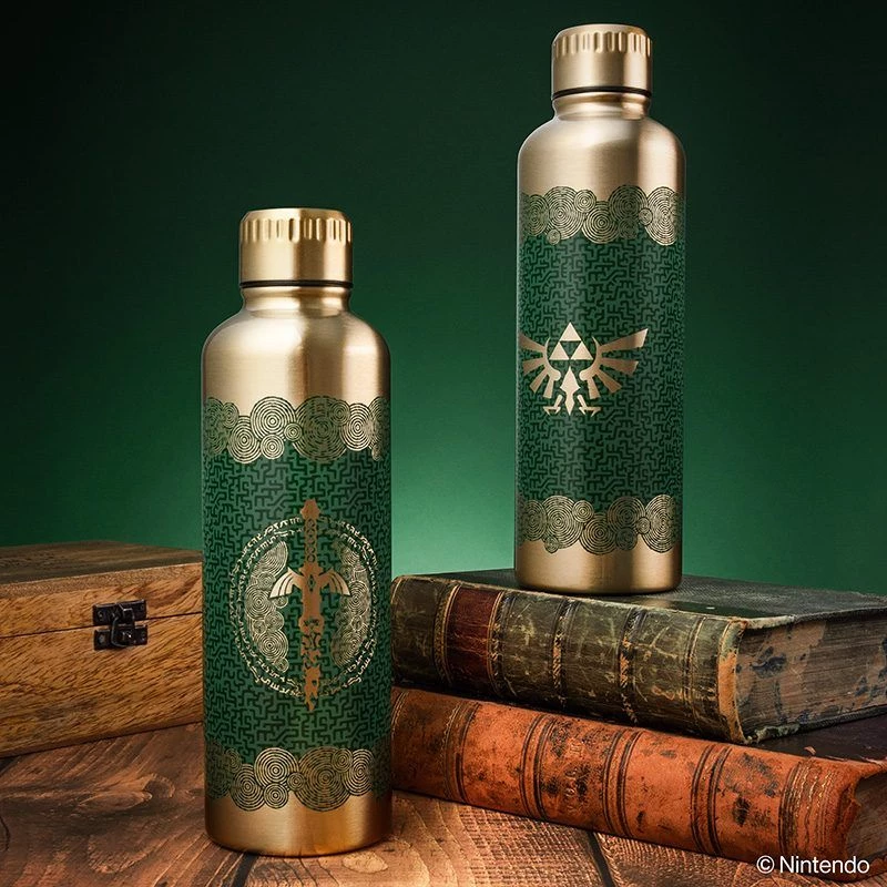 Paladone Tears of the Kingdom botella de agua de metal