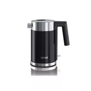 Hervidor de agua Graef WK 402, negro acero inoxidable (WK402EU)