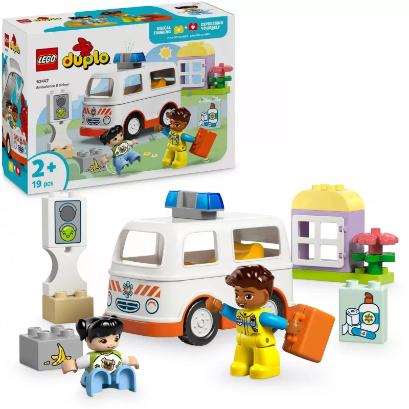 LEGO DUPLO 10447 Ambulancia con conductor