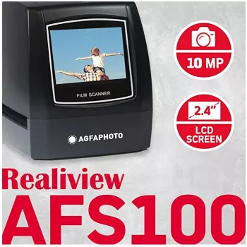 Escáner de sobremesa AGFA AFS100 CMOS (SB6152) — sensor CMOS, compacto 0,616 kg