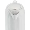 Gorenje Hervidor | K17DPW | Eléctrico | 2200 W | 1,7 L | acero inoxidable | base giratoria 360° | blanco
