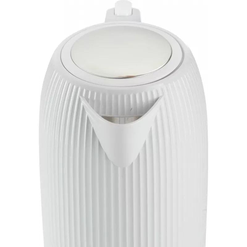 Gorenje Hervidor | K17DPW | Eléctrico | 2200 W | 1,7 L | acero inoxidable | base giratoria 360° | blanco