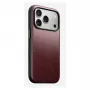 Funda para móvil Nomad Modern Leather Case para iPhone 17 Pro, cuero + TPU + PC, compatible con pantalla de 16 cm (6,3
