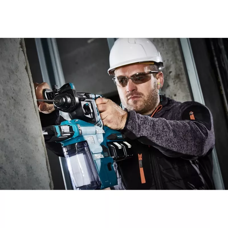 Makita DHR280ZJ - Martillo perforador - batería - 3 modos - SDS-plus - 2,8 julios - sin batería - 36 V