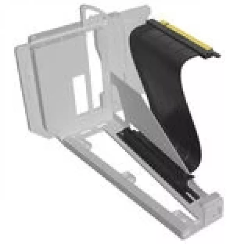 Cable plano Lian Li PW-PCI-520X PCI-E x16 a PCI x16 Negro 0,2m