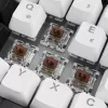 SKILLER SGK50 S3, teclado gaming blanco, distribución DE, Gateron Brown