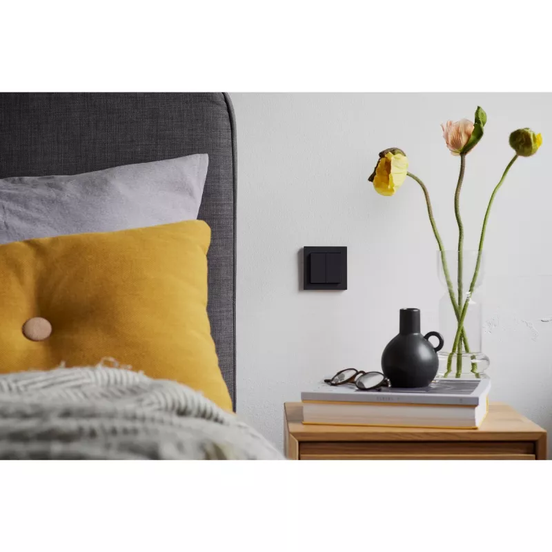 Friends of Hue Smart Switch, pulsador antracita, pack de 3