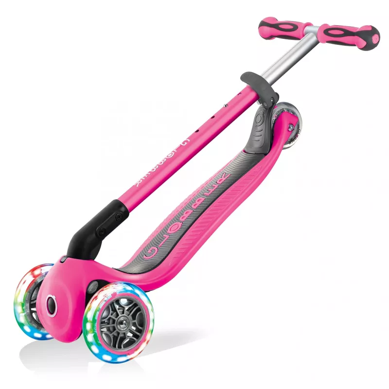 Globber | Patinete | Rosa | Scooter Go Up Deluxe Lights