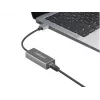 Natec Cricket NNC-1924 adaptador Ethernet de USB 3.0 Tipo A a RJ45, 1000 Mbit/s, cable de 15 cm, negro