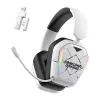 Auriculares con cable/inalámbricos Onikuma GT883 blanco — conexión Bluetooth y por cable, diseño over-ear
