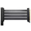 Cable elevador PCI-E 4.0 x16 PHANTEKS Flat Line, 90 grados, 22 cm - Negro