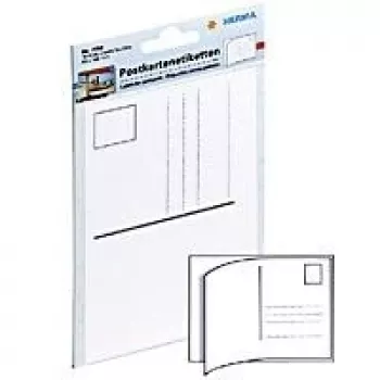 Etiquetas para postales HERMA 7758 95 x 145 mm blanco 10 uds.
