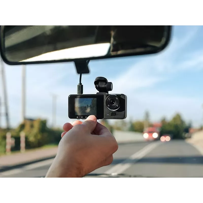 Tracer Halo 360 Dual TRAKAM47568 cámara de coche (dashcam), Full HD, pantalla de 3 pulgadas