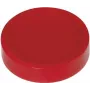 Maul Magnet (Ø x H) 30 mm x 8.4 mm redondo rojo 10 uds. 6172325 (6172325)