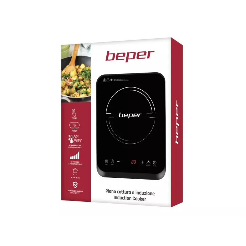 Placa de inducción Beper BF.700 1 zona control táctil