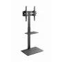 Soporte de suelo para TV GEMBIRD TVS-55T-02 para televisores de 32–55 pulgadas, acero, altura 600 mm, VESA 100x100–400x400, carga máxima 35 kg