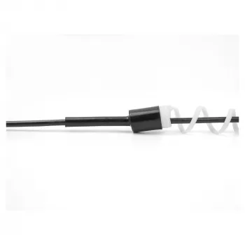 Tubo termorretráctil DeLOCK 20858 25 mm x 130 mm negro silicona 2 uds.