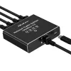 Mini switch Ethernet QOLTEC 52293 1x4 RJ45, splitter de red no gestionado 1 entrada 4 salidas