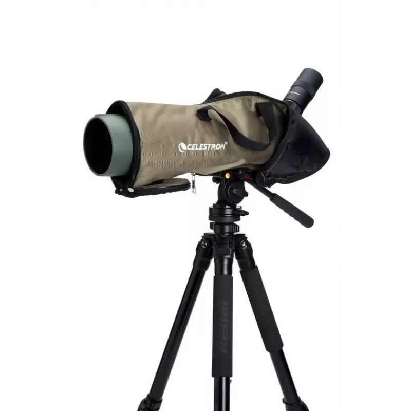 Catalejo Celestron Regal M2 80ED 60x BaK-4 Negro, Verde