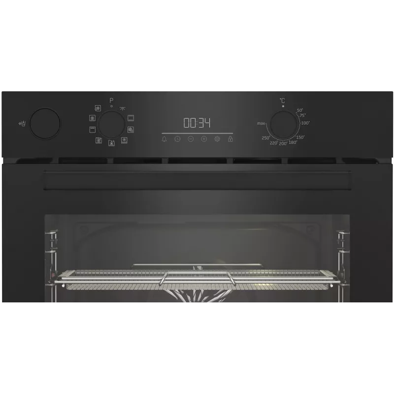 Horno eléctrico empotrable BEKO BBIS17300BSEA, 60 cm, 72 L, multifunción, SteamAid™, Airfry, A+