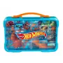 Maletín de almacenamiento Hot Wheels con logo luminoso