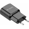 Cargador de red USB-A YENKEE YAC 2013BK — 12 W, salida 2,4 A