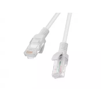 Cable de red LANBERG PCU5-20CC-0050-S Cat5e U/UTP RJ-45 a RJ-45 0,5 m gris